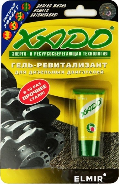 Добавки Hado в двигатель
