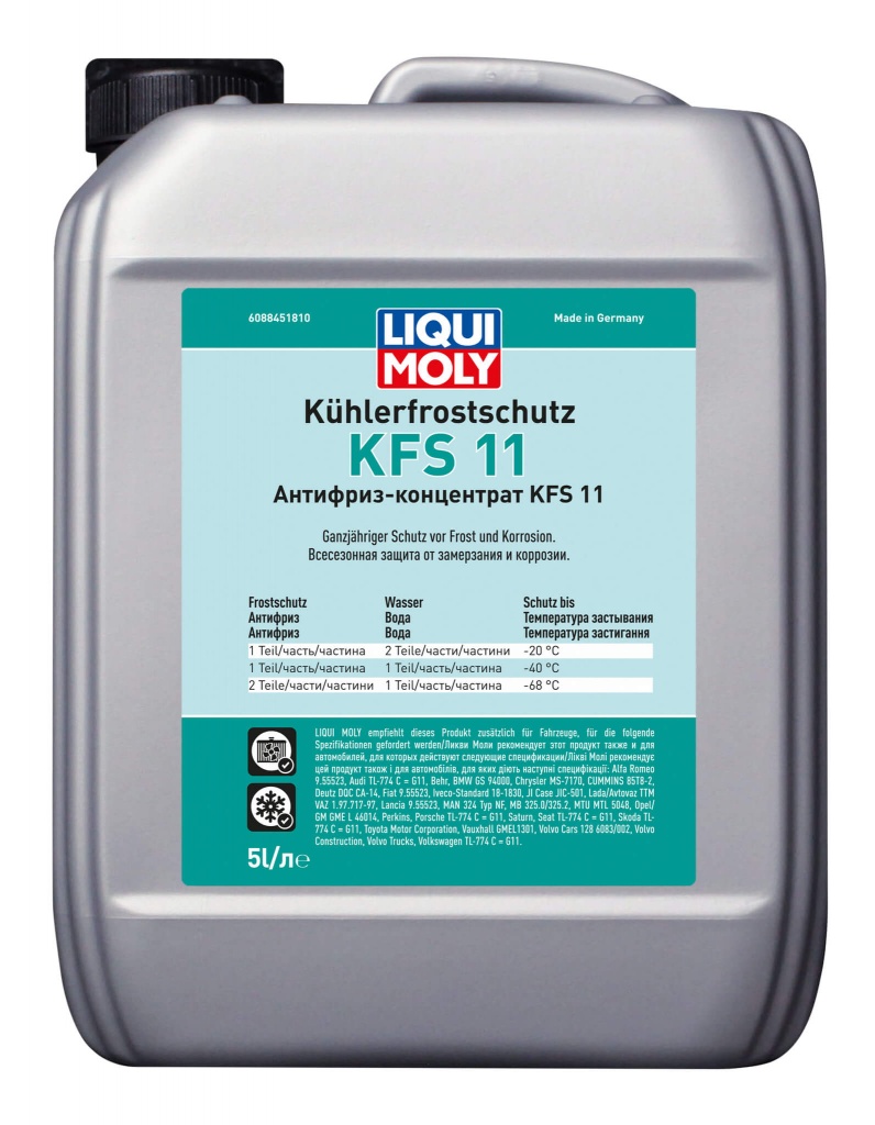 Антифриз Kuhlerfrostschutz KFS 11