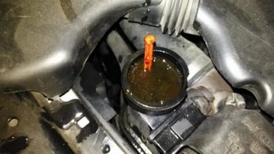 Не оставляет пятен антифриза, что делать?