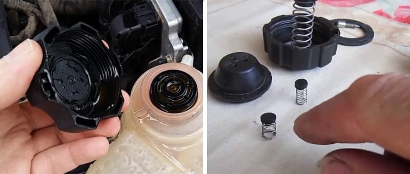 автомобильный антифриз бурлит в расширительном бачке